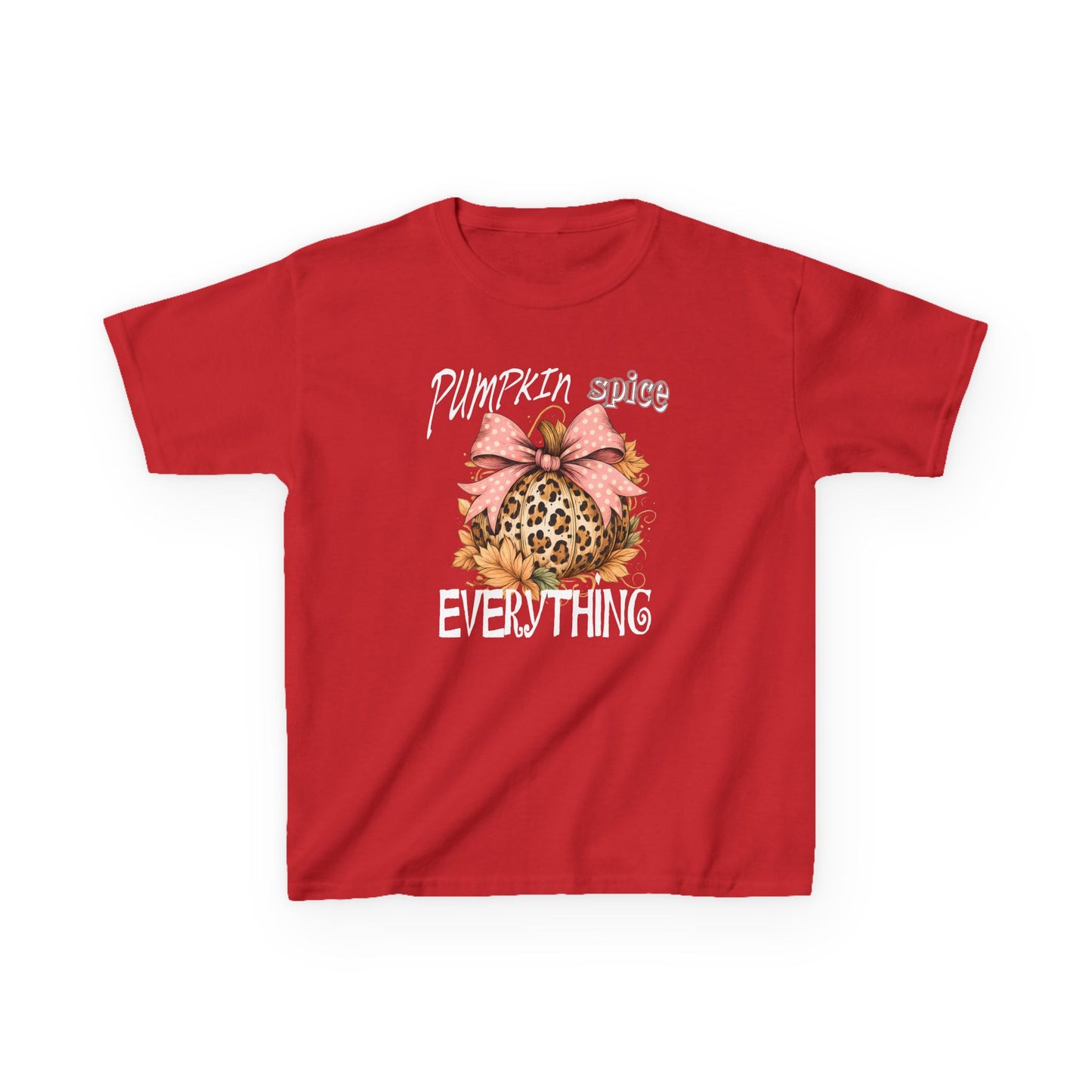 Kids Pumpkin Spice Everything Graphic Tee