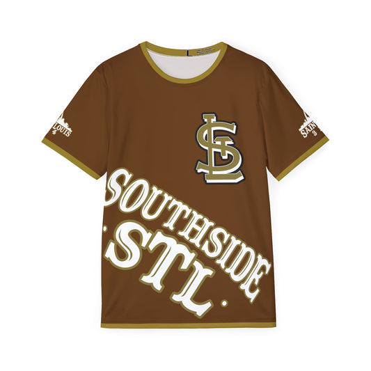 Southside STL All Over Print Sport Jersey(Brown) – Gold Skyline Edition