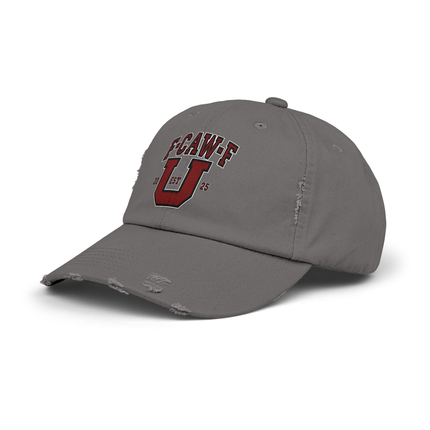 F-CAW-F U Distressed Cap