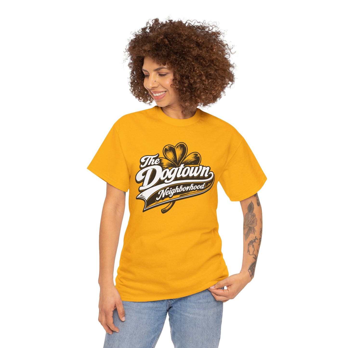 The Dogtown Neighborhood T‑Shirt  Retro Irish Neighborhood Tee