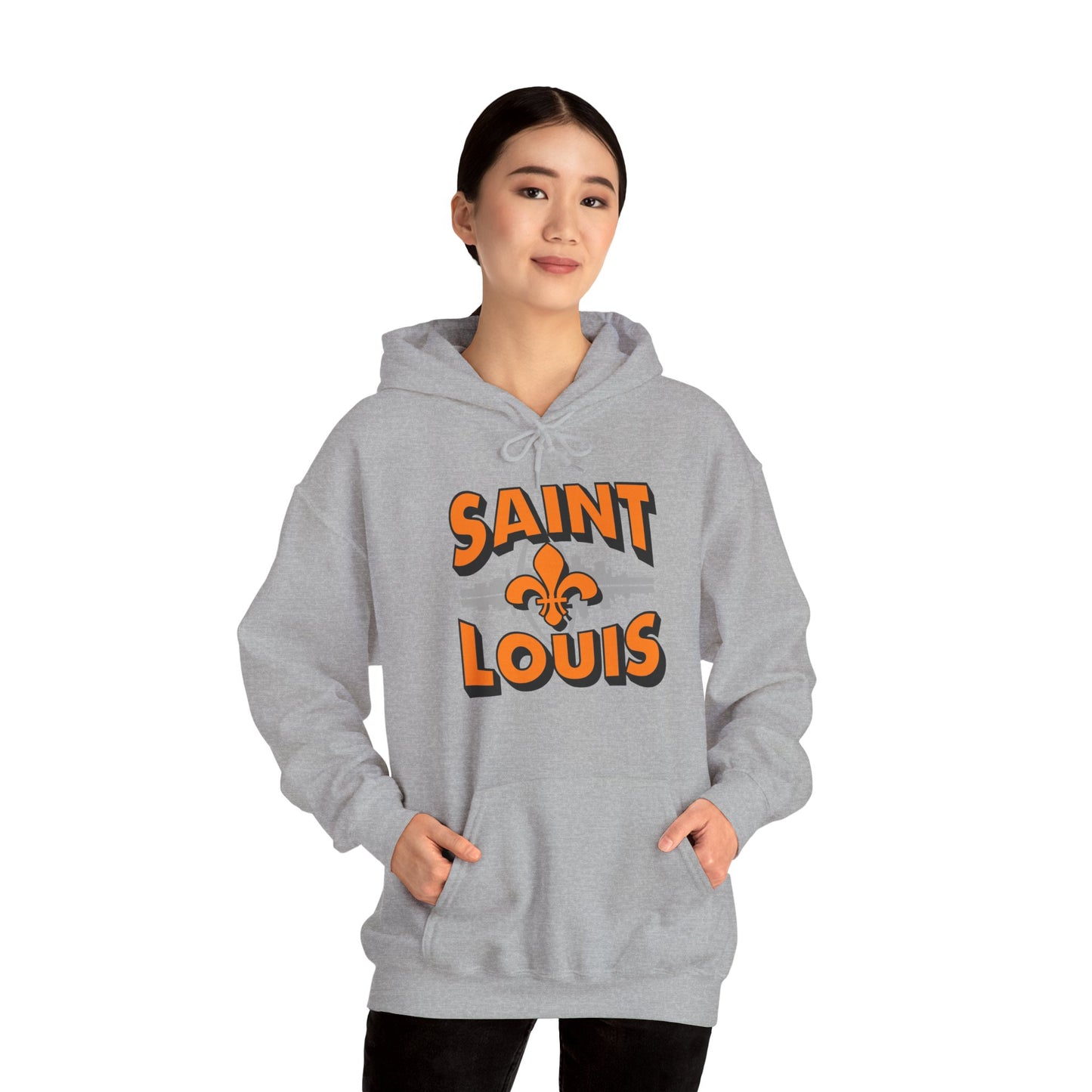 Saint Louis Graphic Hoodie — City Skyline Saint Louis Hoodie