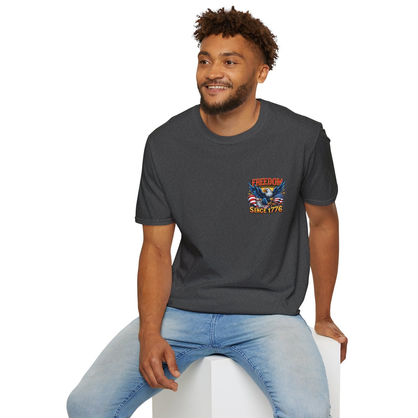 Freedom Since 1776 Graphic Tee Printify