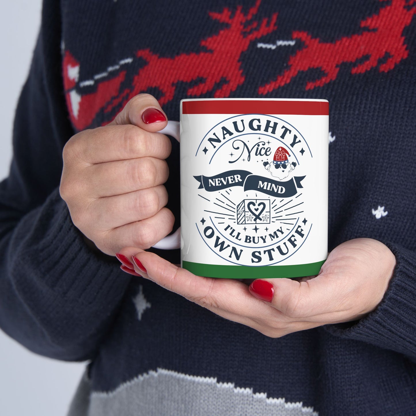 Naughty List Mug (Ceramic)