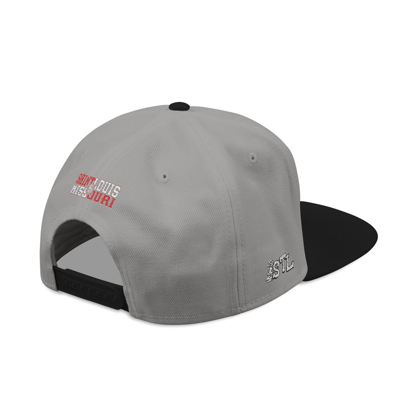 Snapback (Embroidery)-Offset Saint Louis Logo Printify