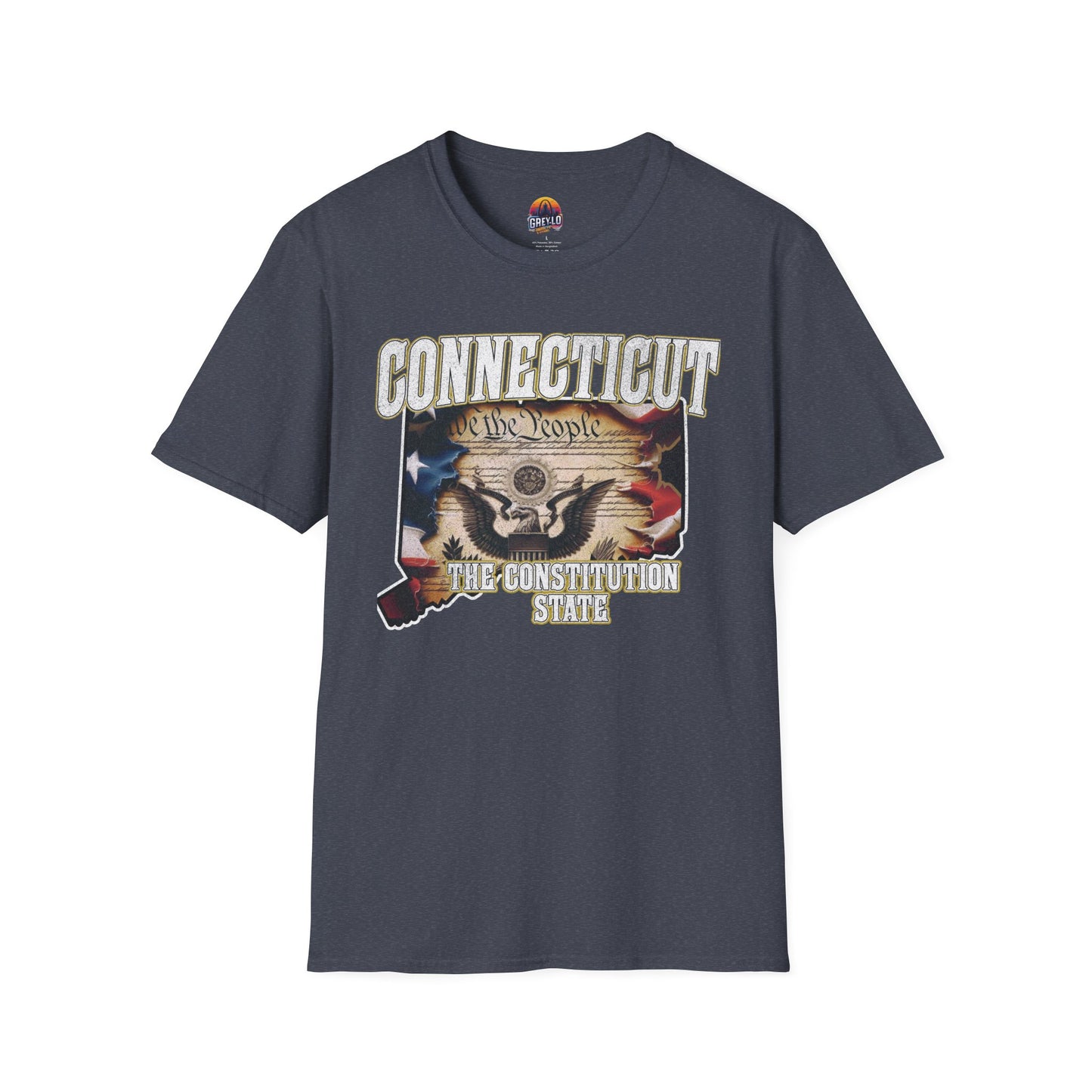 Connecticut The Constitution State Unisex Soft style T-Shirt