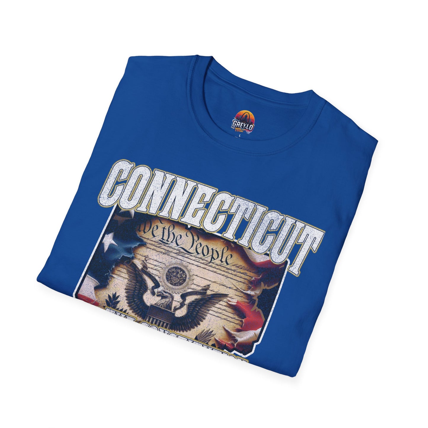 Connecticut The Constitution State Unisex Soft style T-Shirt