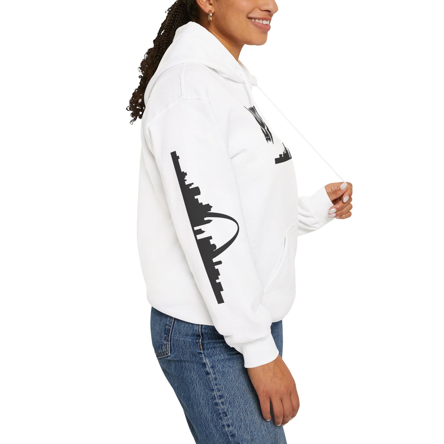 Saint Louis Skyline Hoodie - Unisex Heavy Blend™