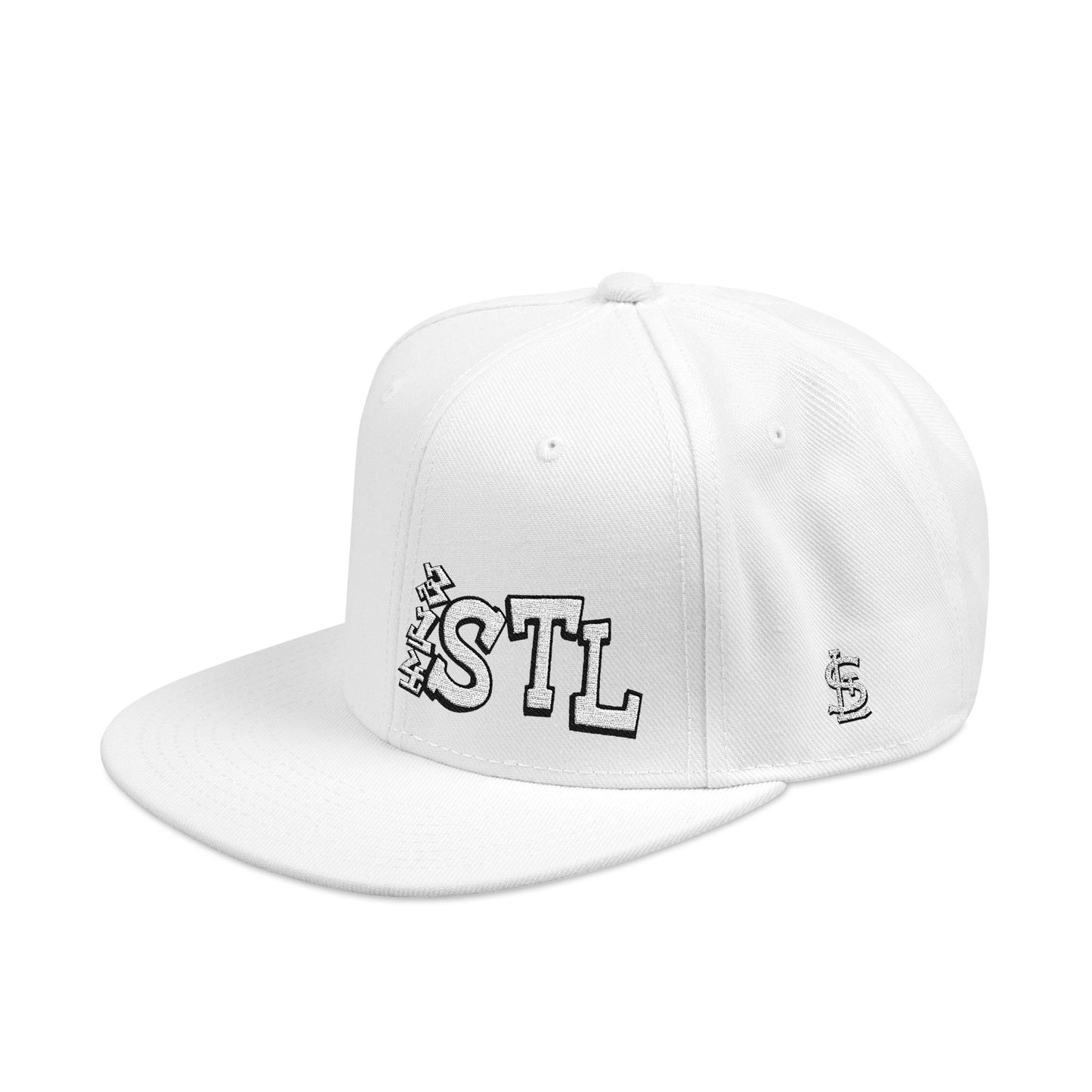 Embroidered Snapback Hat - 314 STL St Louis Embroidery Cap Printify