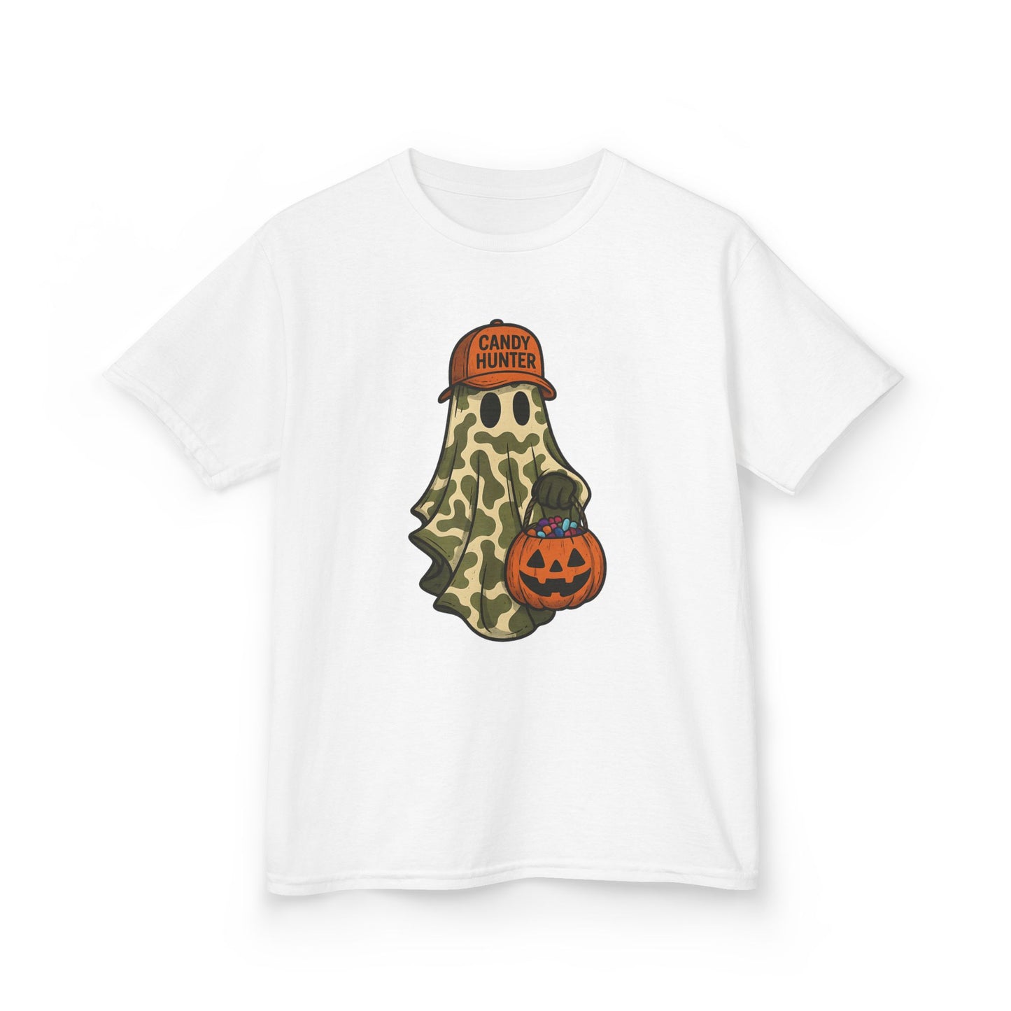 Kids Tee - Camo Ghost Graphic