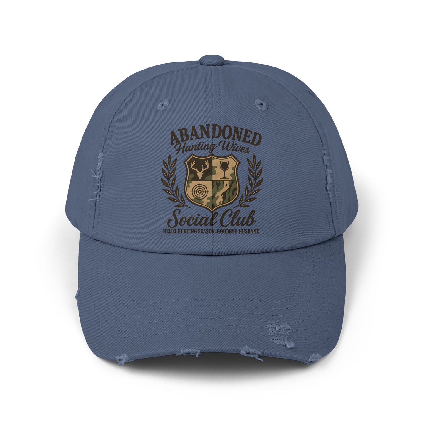 Distressed Cap - Abandoned Wives Social Club