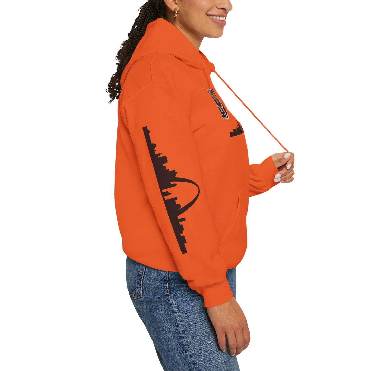 Saint Louis Skyline Hoodie - Unisex Heavy Blend™ Printify