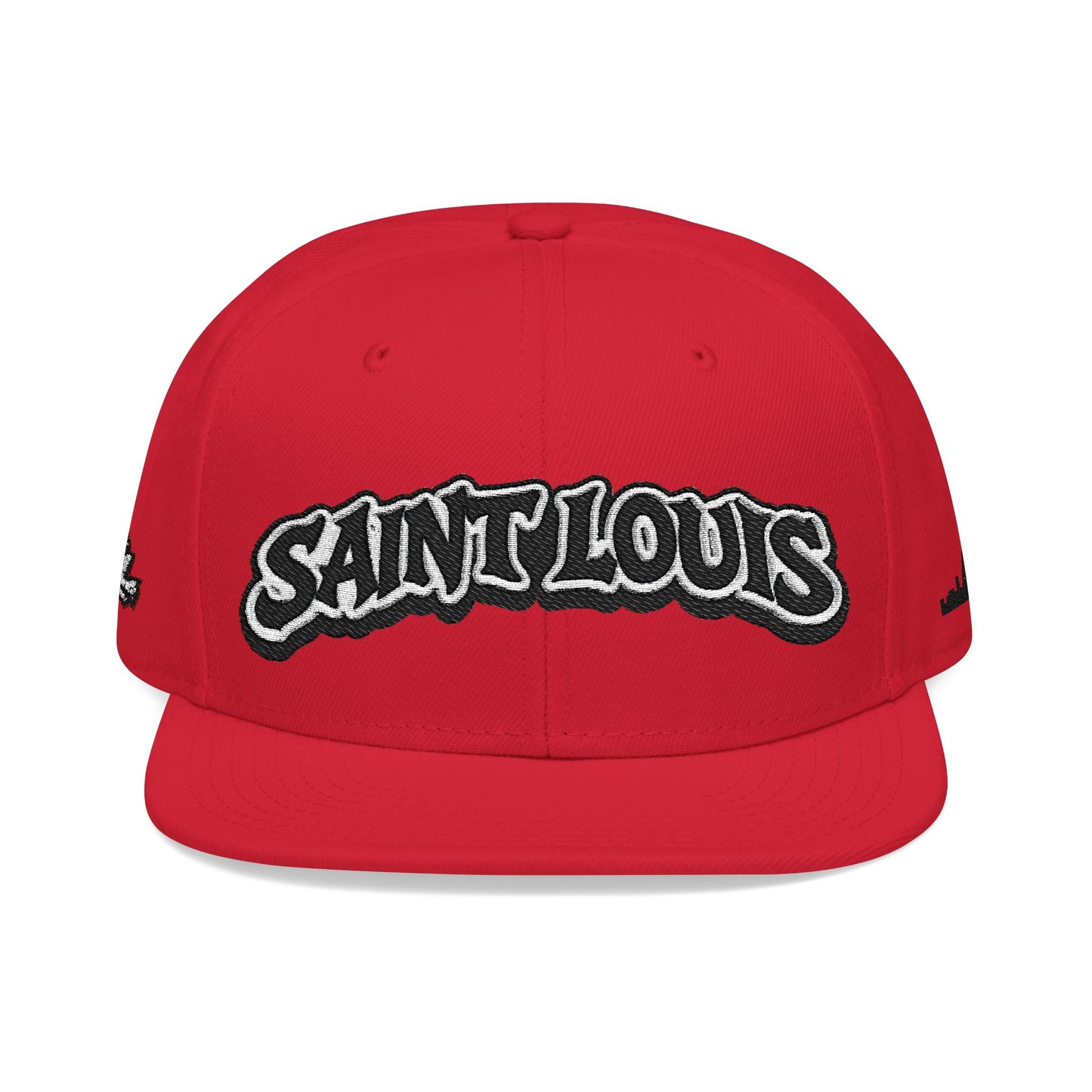 Embroidered Saint Louis Snapback Hat — Bold Streetwear Cap