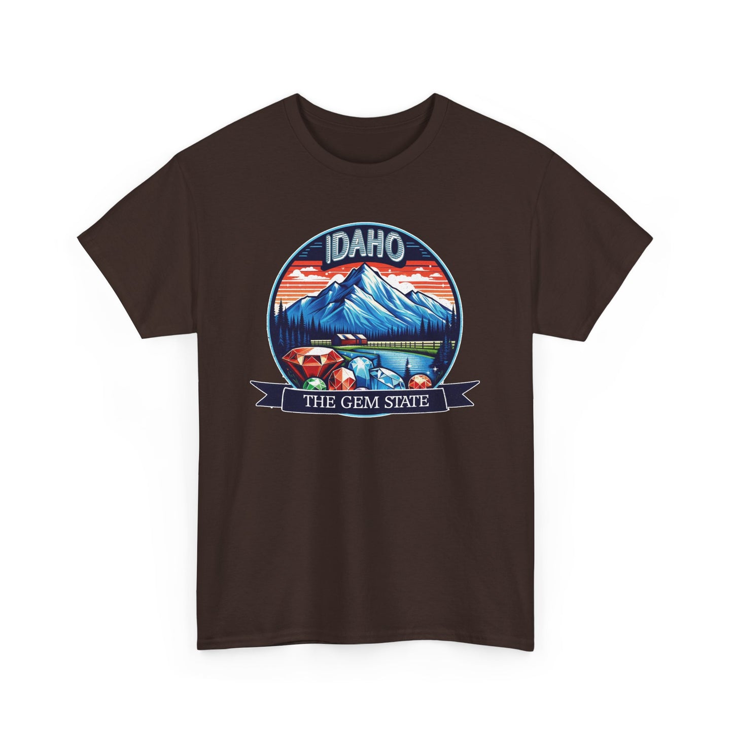 Idaho The Gem State Graphic Tee