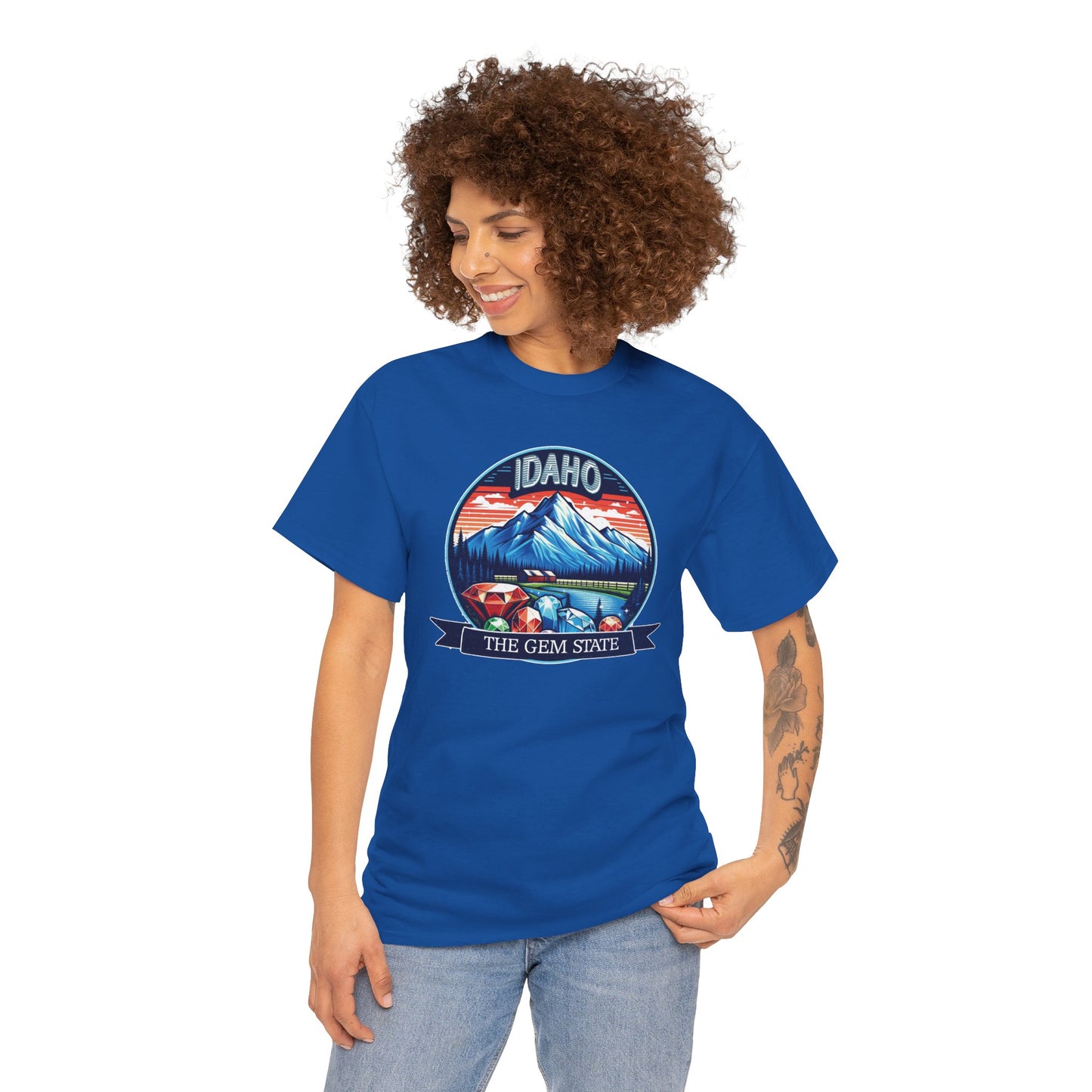 Idaho The Gem State Graphic Tee