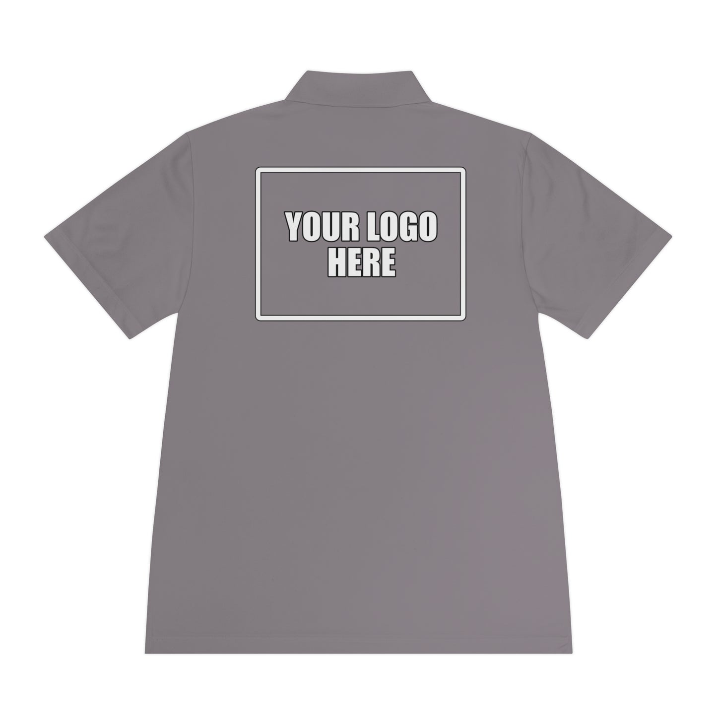 Customizable Sport Polo Work Shirt - Front & Back Logo Work Polo