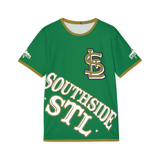 Southside STL All Over Print Sport Jersey (Dark Green)– Gold Skyline Edition