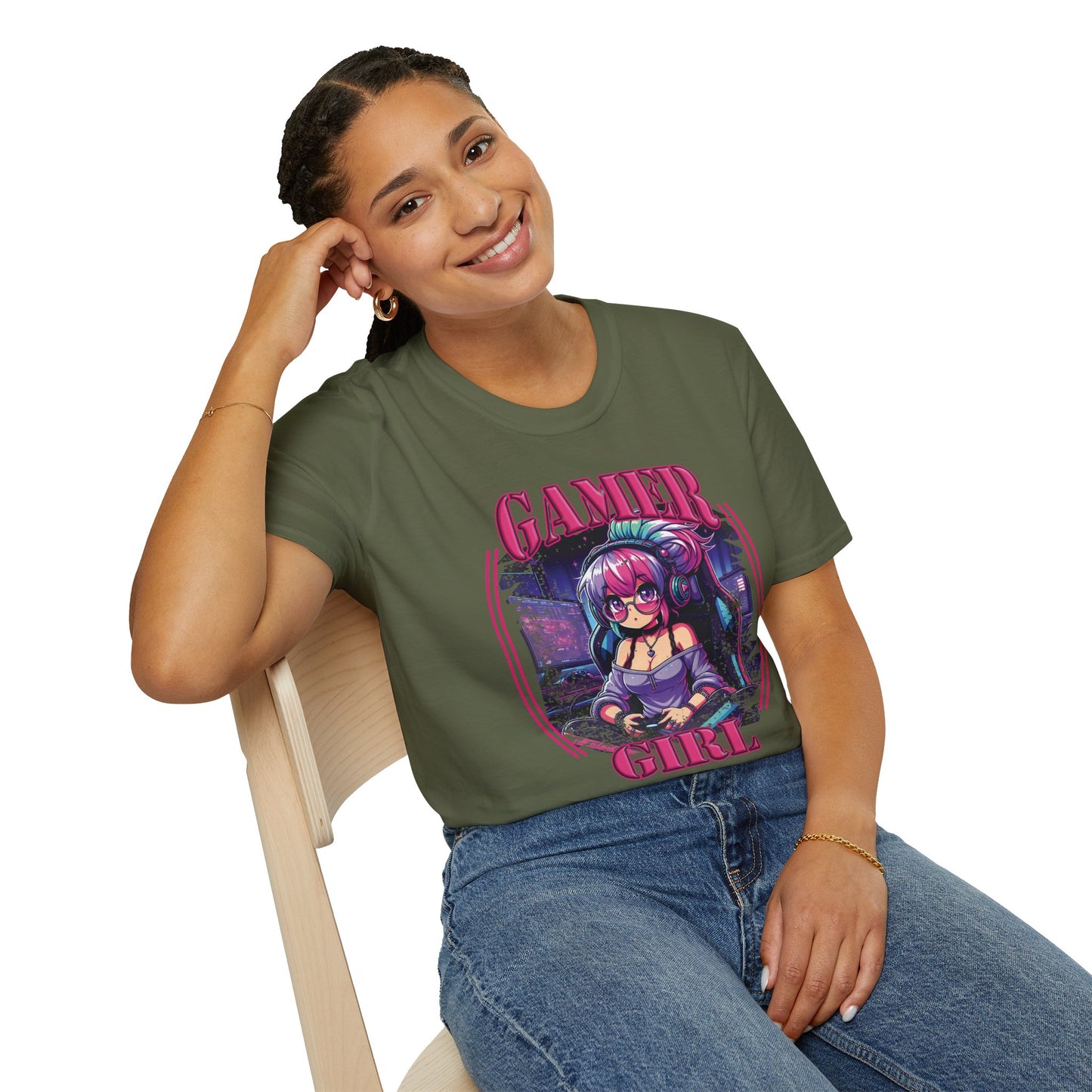 Gamer Girl Unisex Softstyle T-Shirt