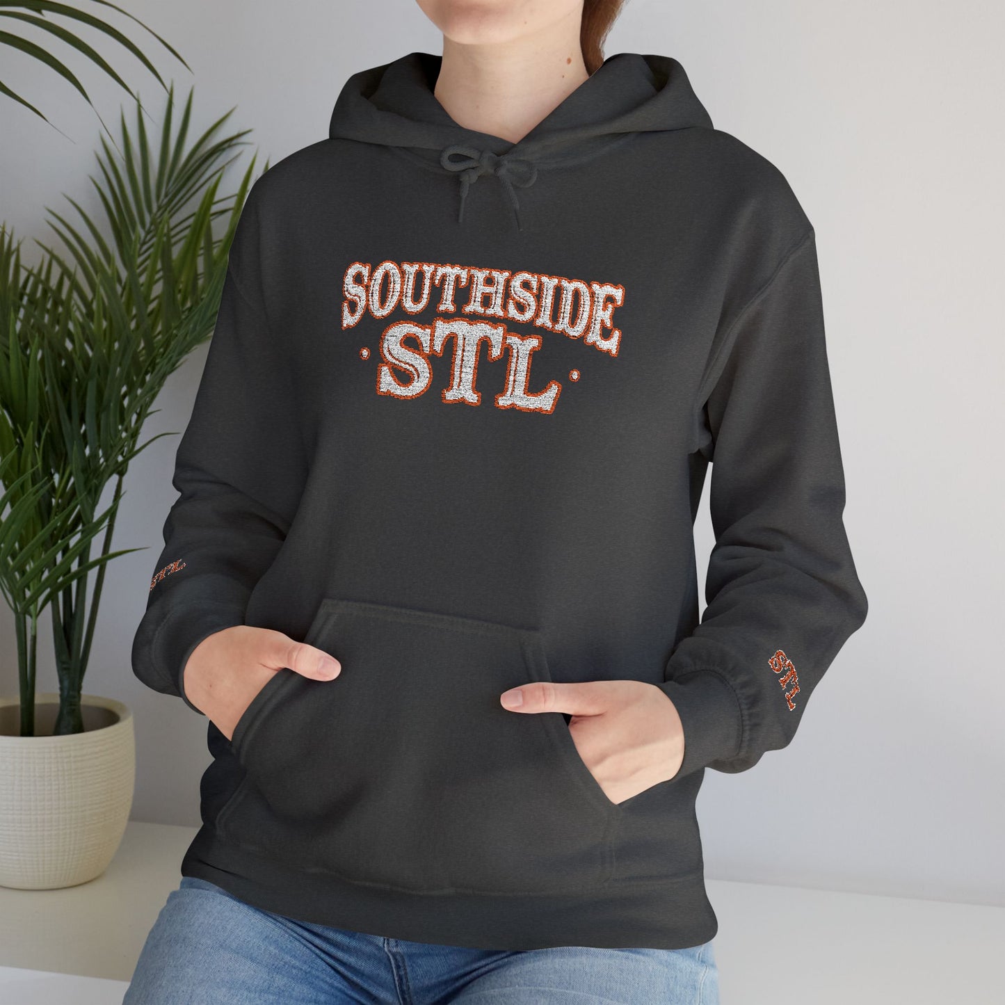 Embroidered Hoodie - Southside STL Design
