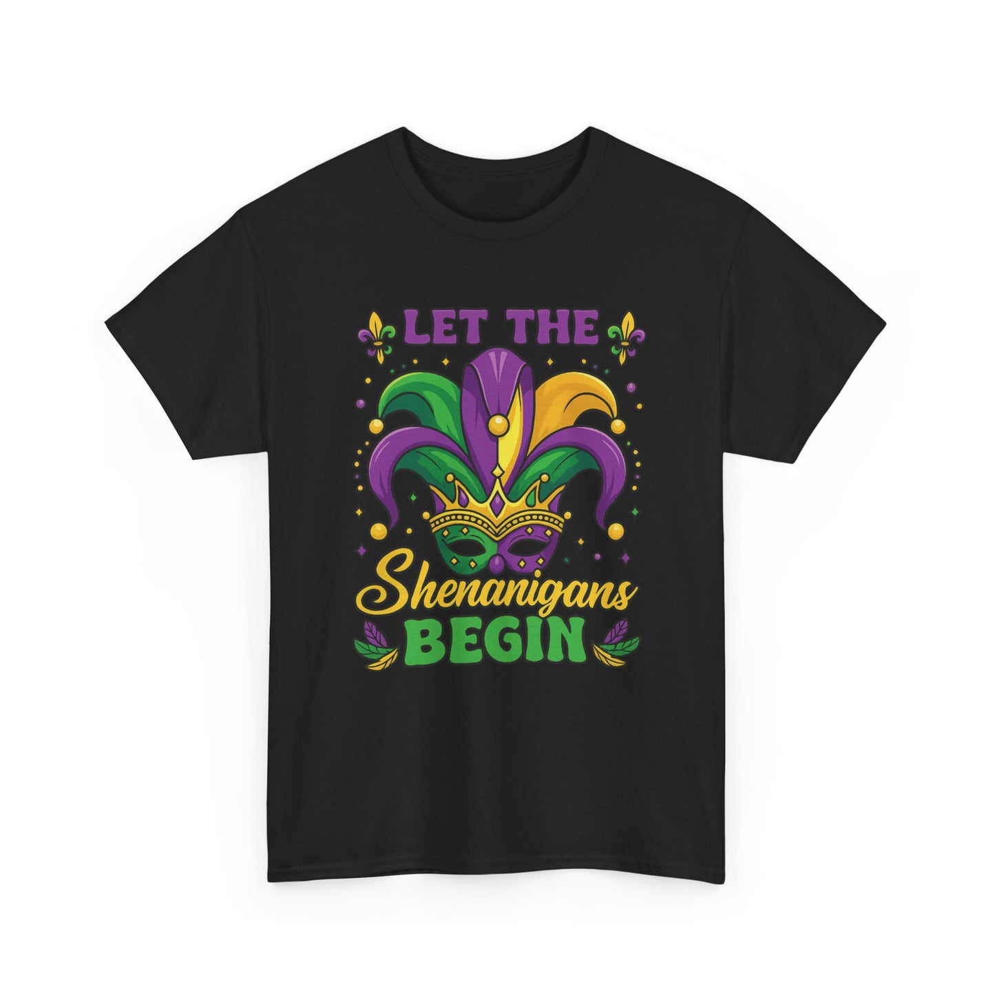 Mardi Gras 'Let The Shenanigans Begin' T-Shirt