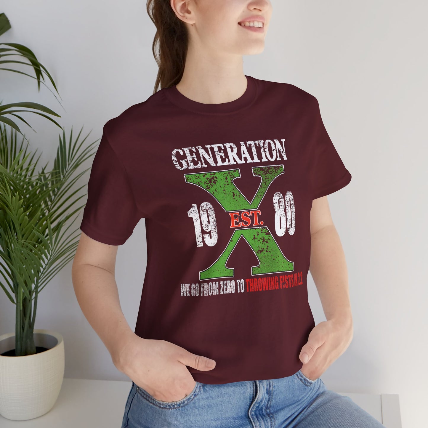 Generation X 1980 Unisex Tee