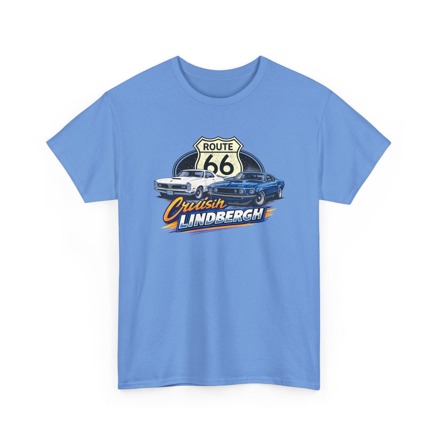 Route 66 Cruiser Tee — Classic Car "Cruising Lindbergh" T-Shirt