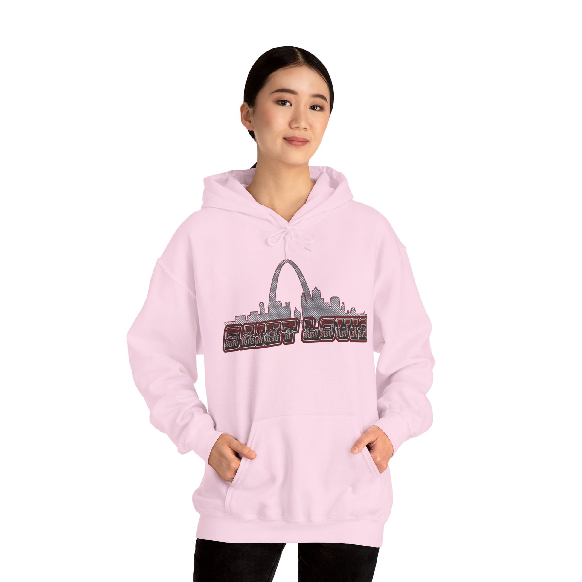 Saint Louis Graphic Hoodie - Unisex Sweatshirt Printify