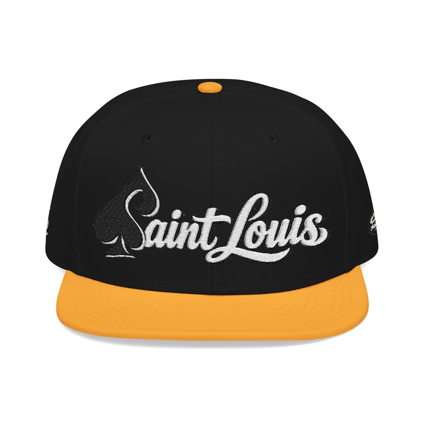 Embroidered 'Saint Louis' Snapback Hat