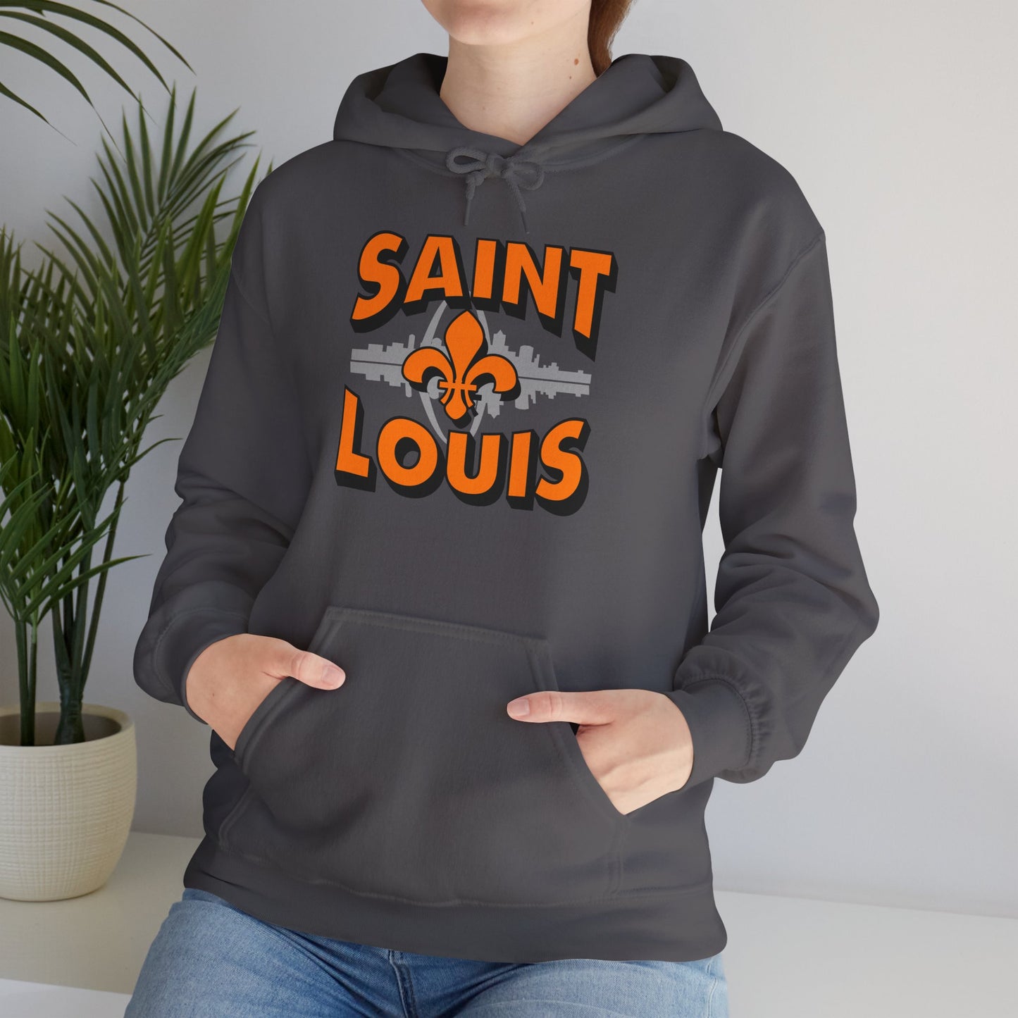 Saint Louis Graphic Hoodie — City Skyline Saint Louis Hoodie