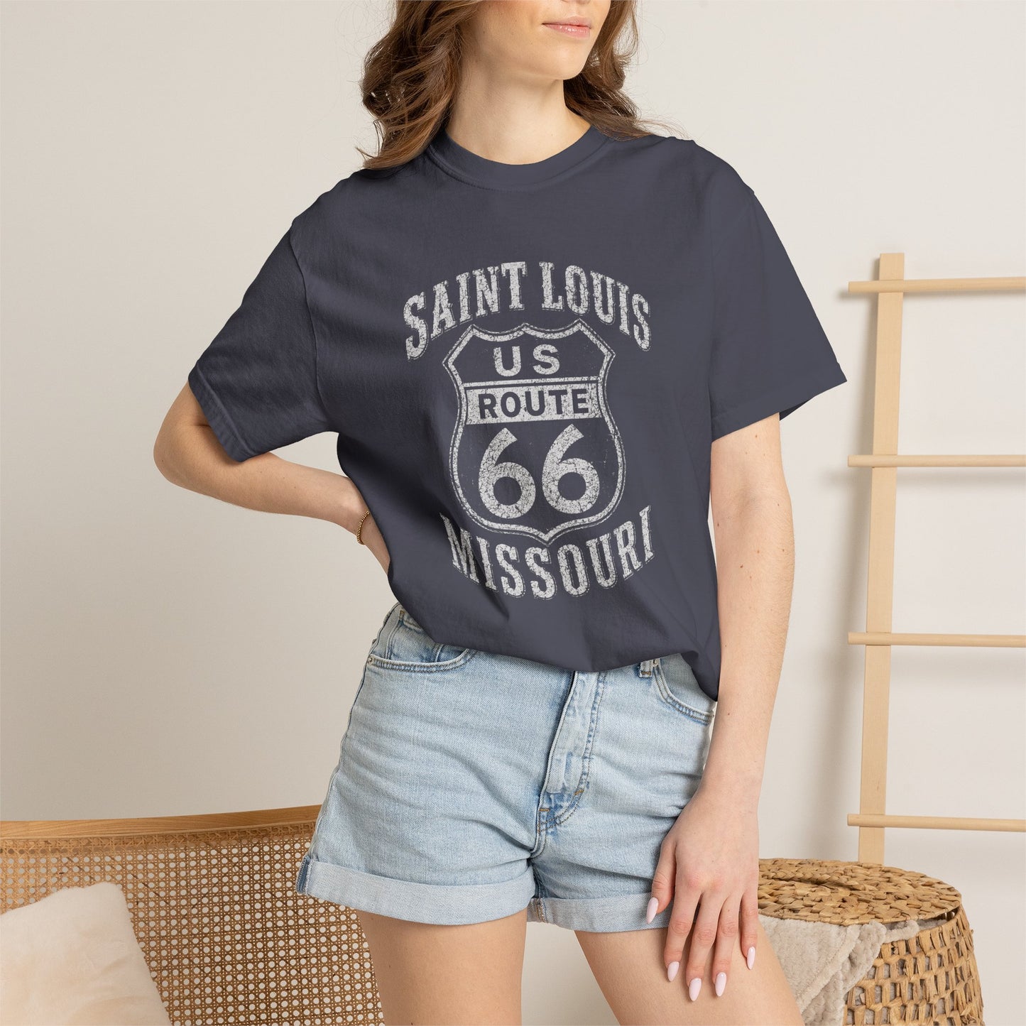 Saint Louis Route 66 Missouri T-Shirt — Vintage Road Trip Tee