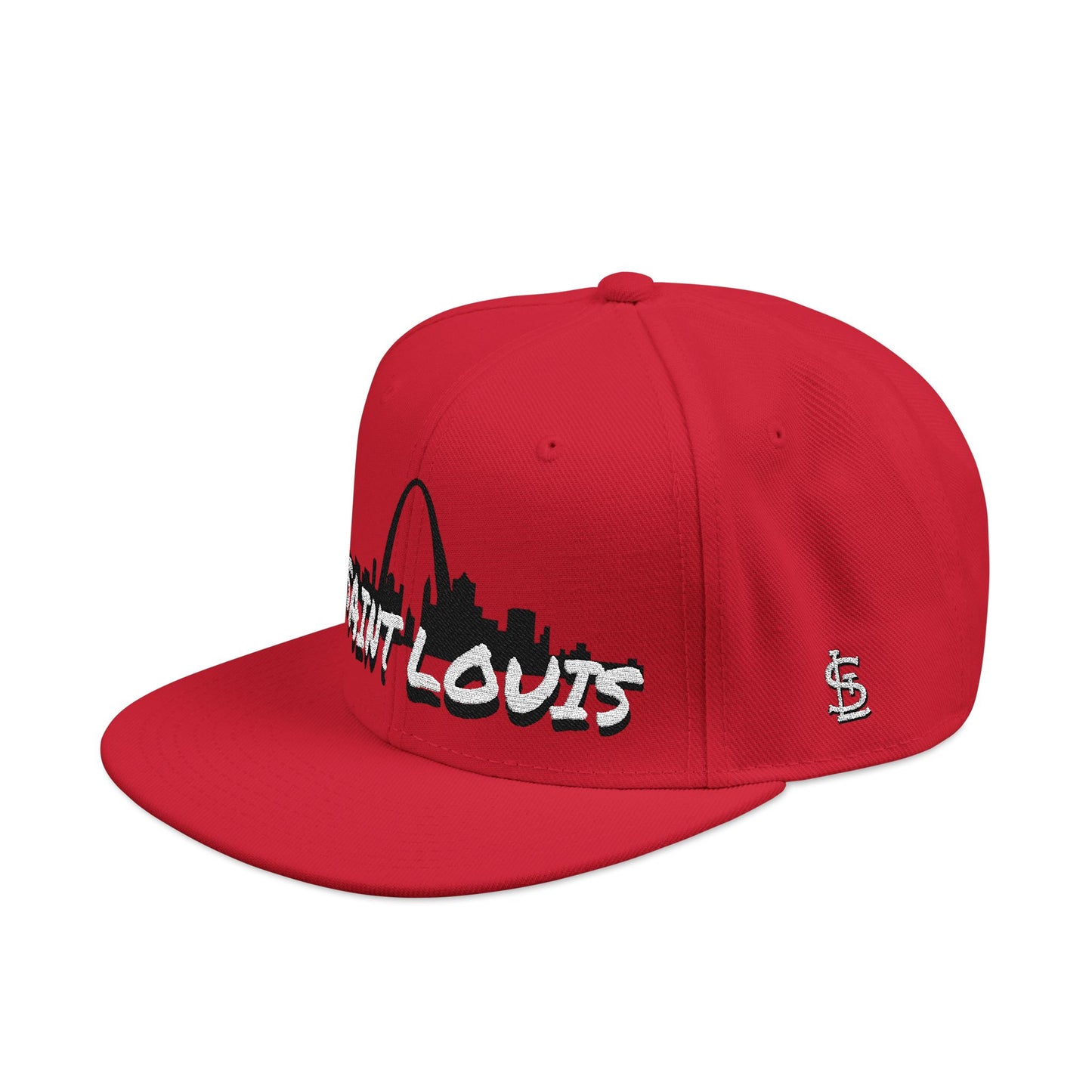 Snapback (Embroidery)-Saint Louis Logo Printify