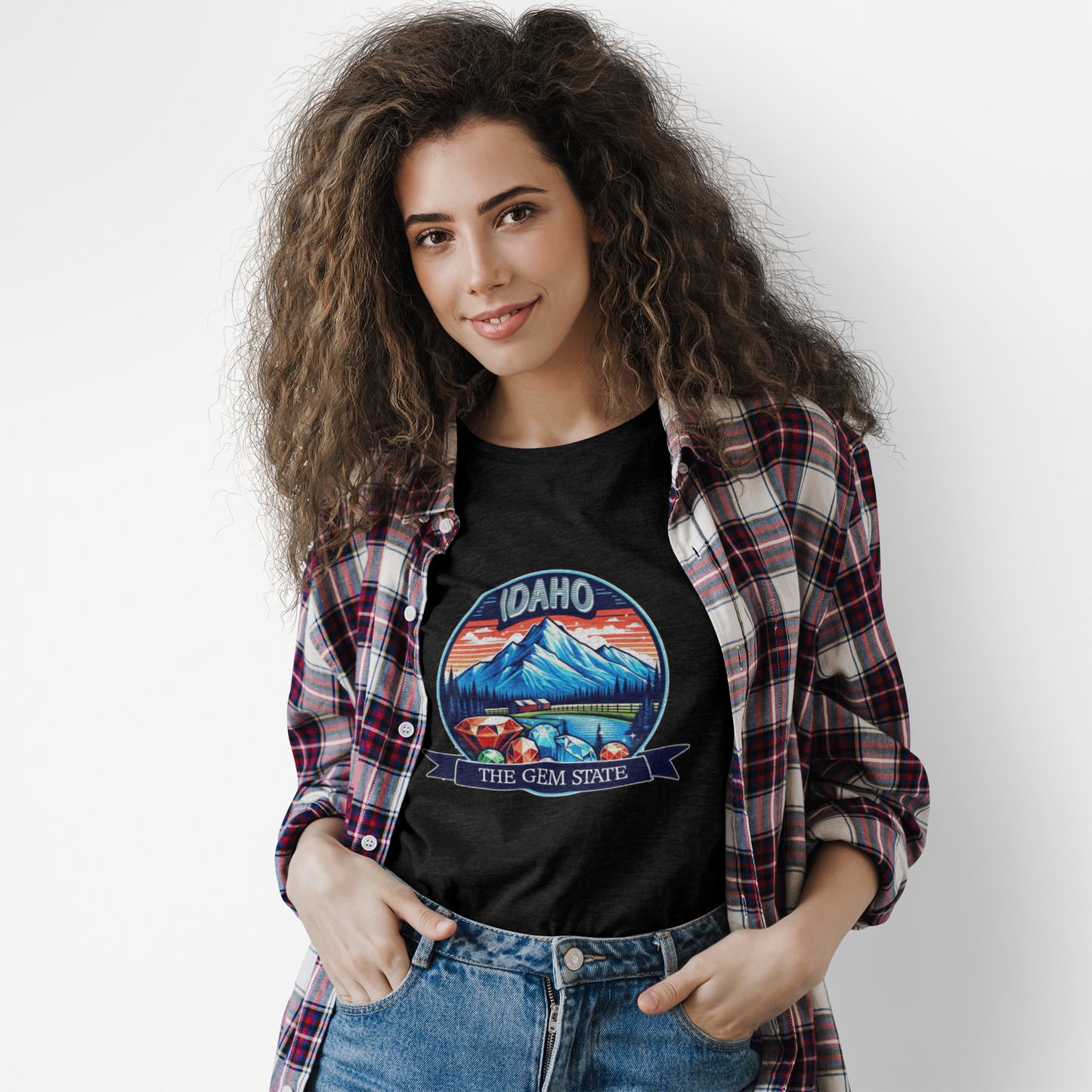 Idaho The Gem State Graphic Tee