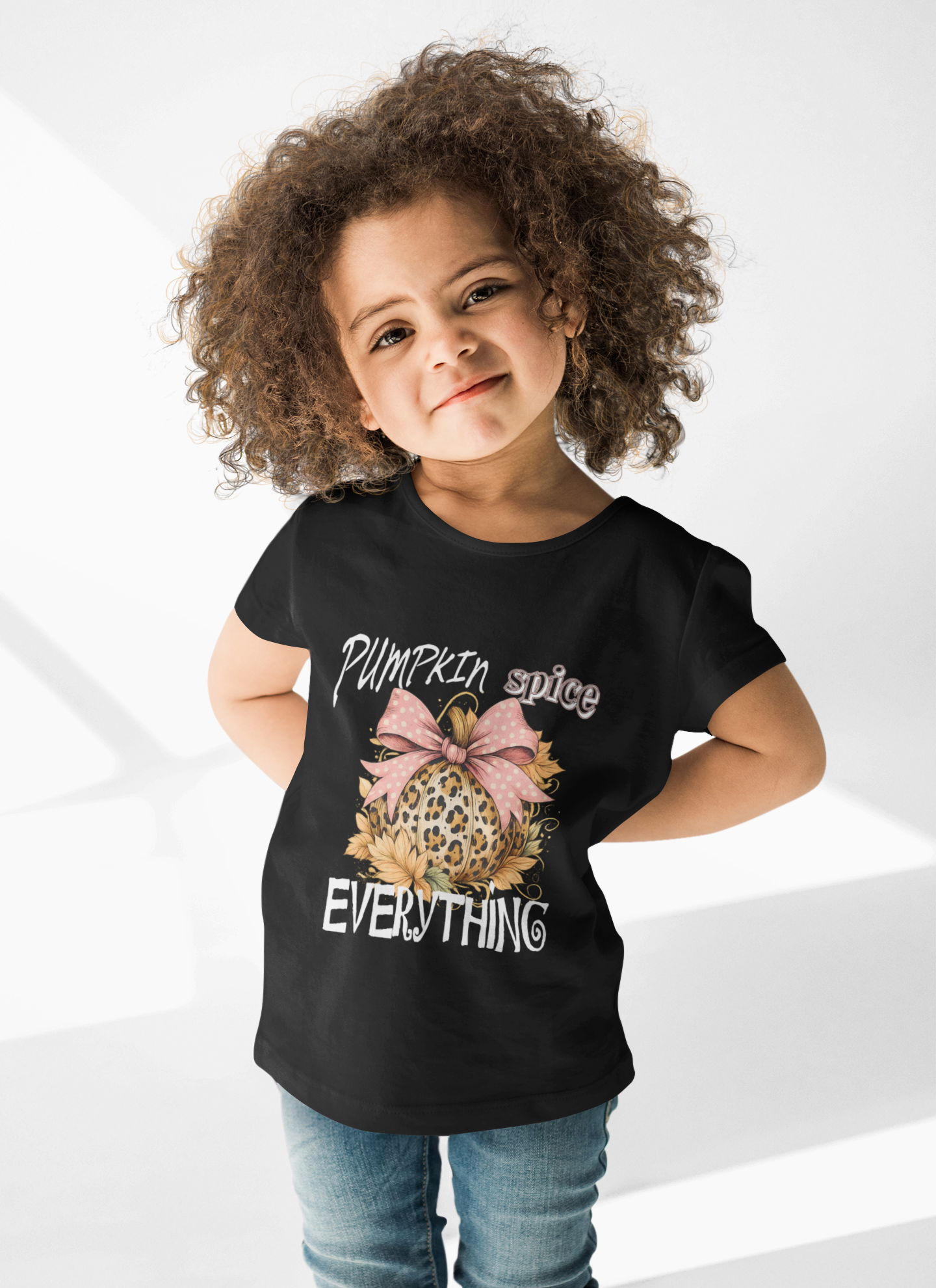 Kids Pumpkin Spice Everything Graphic Tee