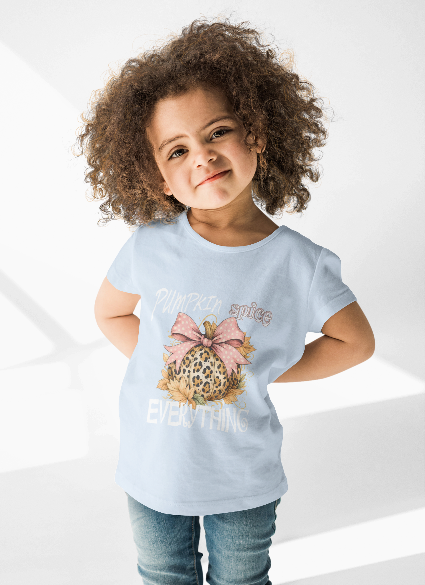 Kids Pumpkin Spice Everything Graphic Tee