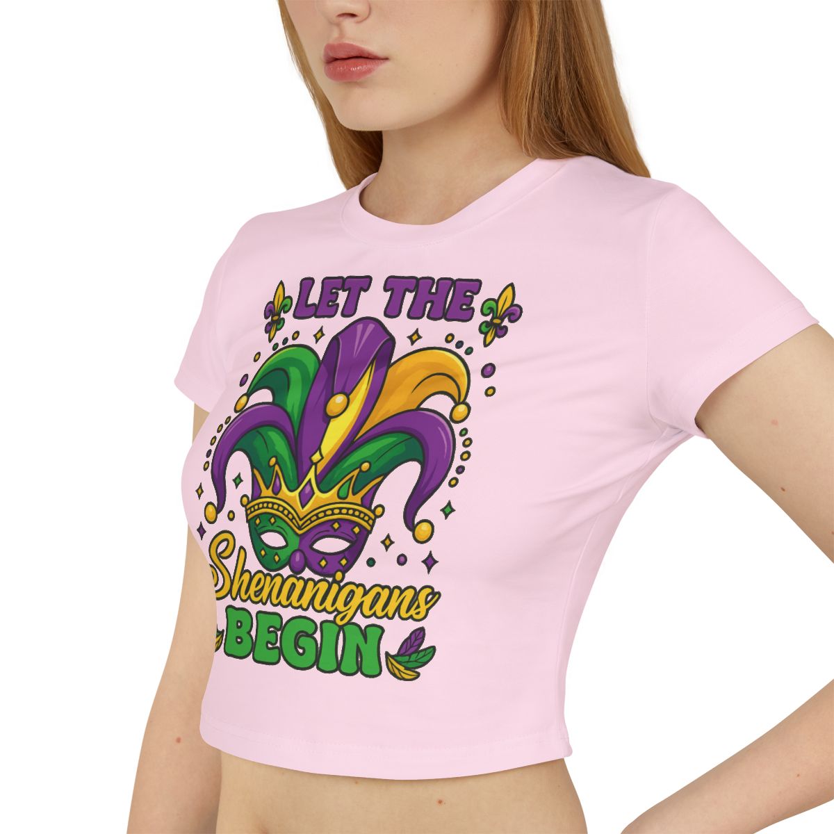 Mardi Gras Women's Baby Tee
