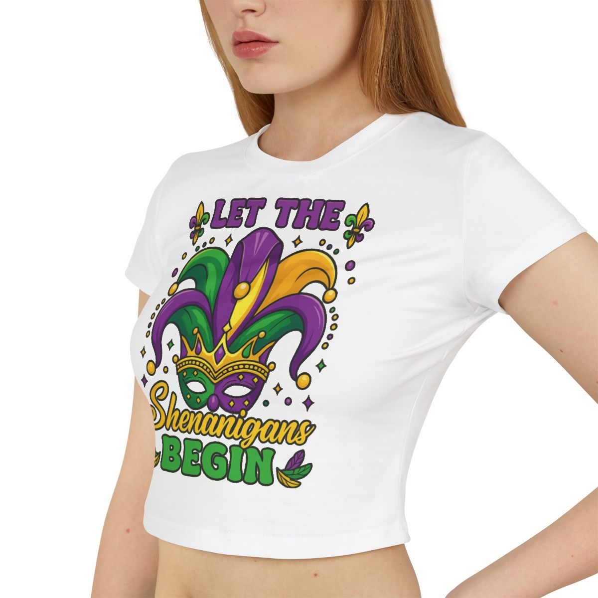 Mardi Gras Women's Baby Tee