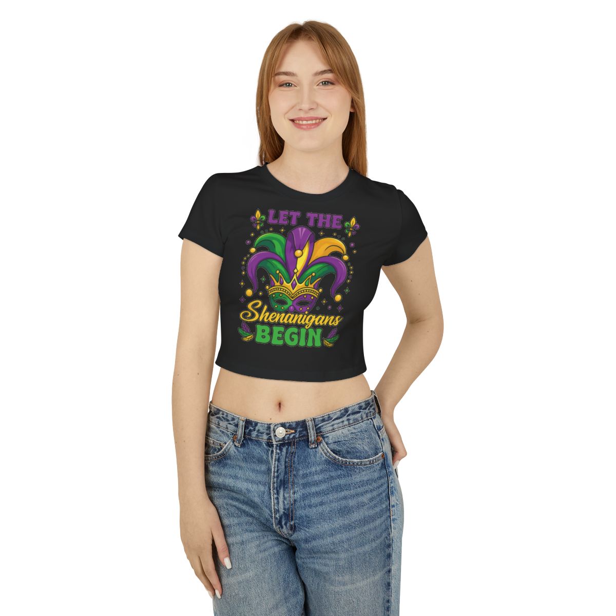 Mardi Gras Women's Baby Tee