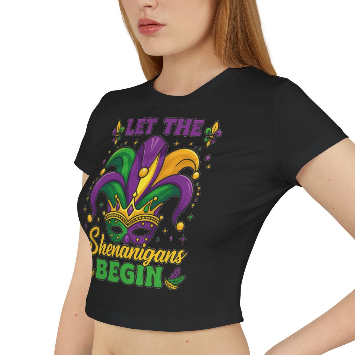 Mardi Gras Women's Baby Tee