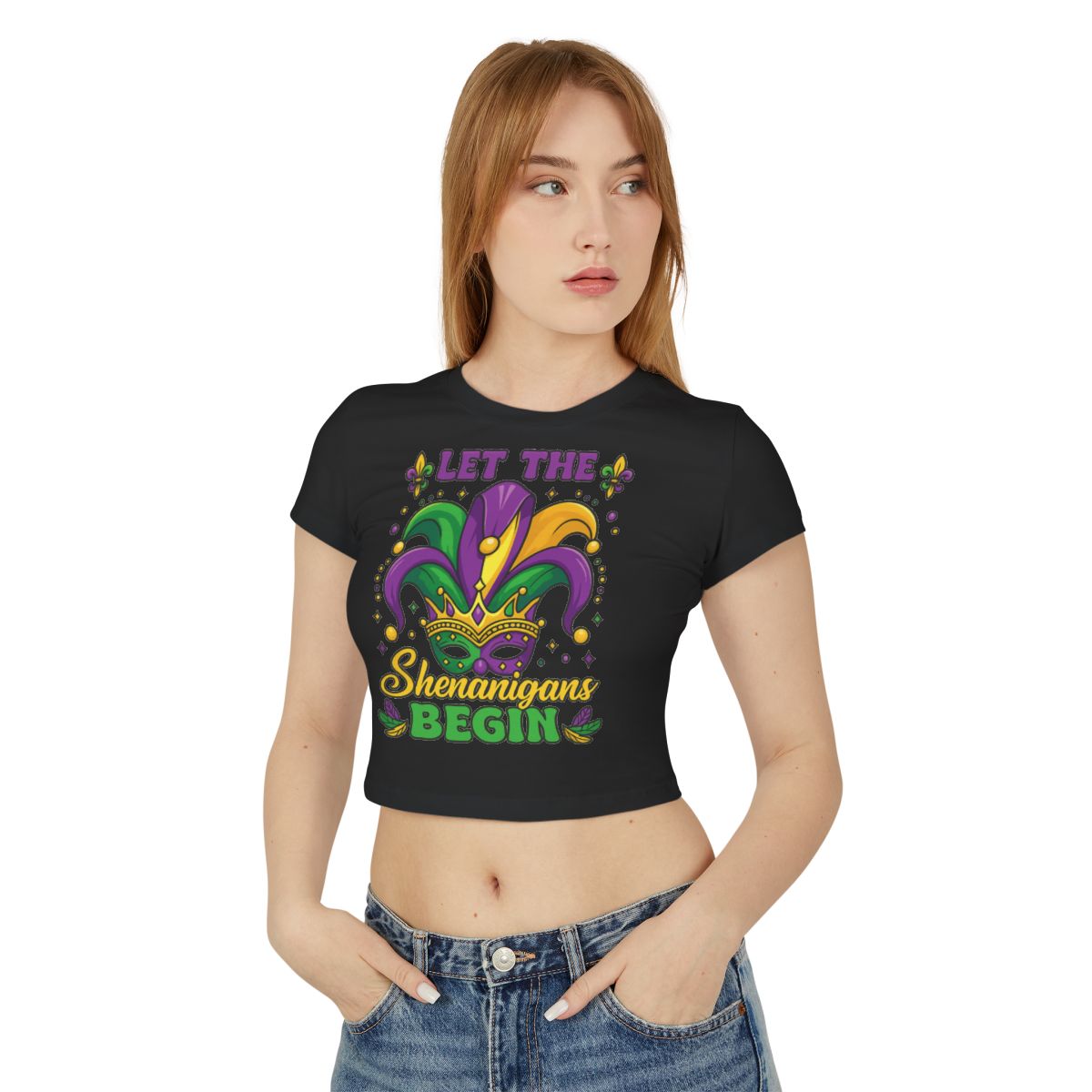 Mardi Gras Women's Baby Tee
