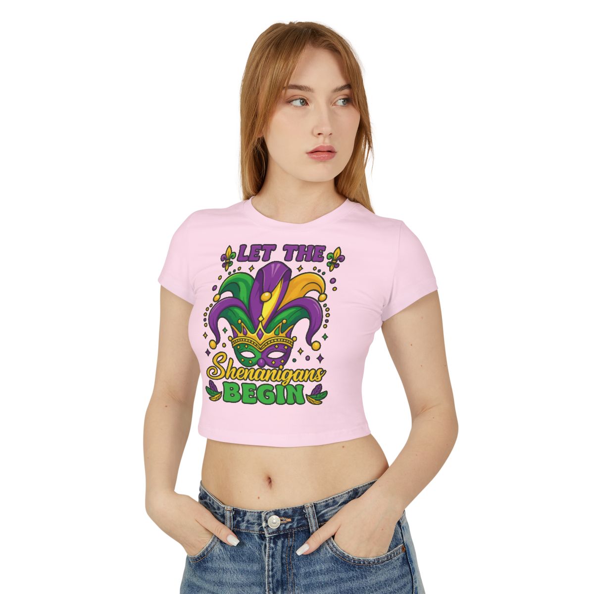 Mardi Gras Women's Baby Tee