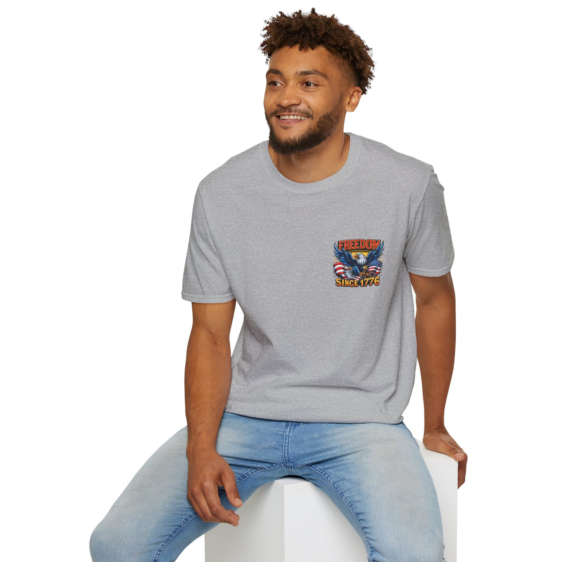 Freedom Since 1776 Graphic Tee Printify