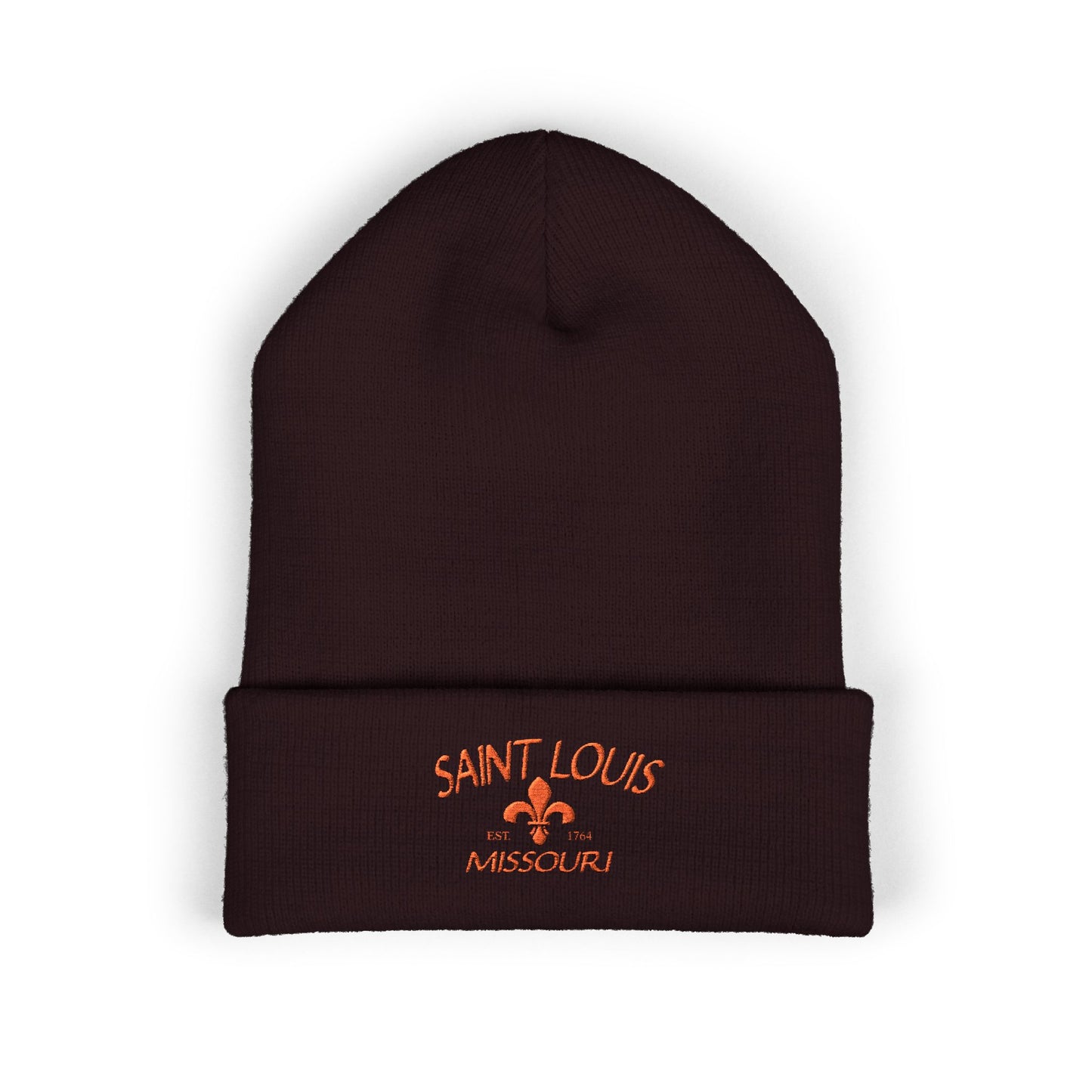 Saint Louis Embroidered Beanie