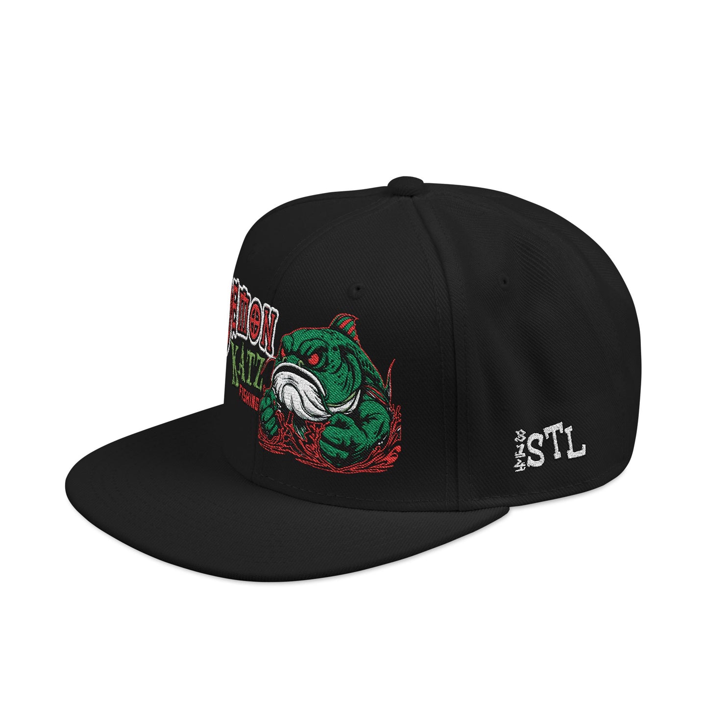 Embroidered Snapback Hat — Demon Katz
