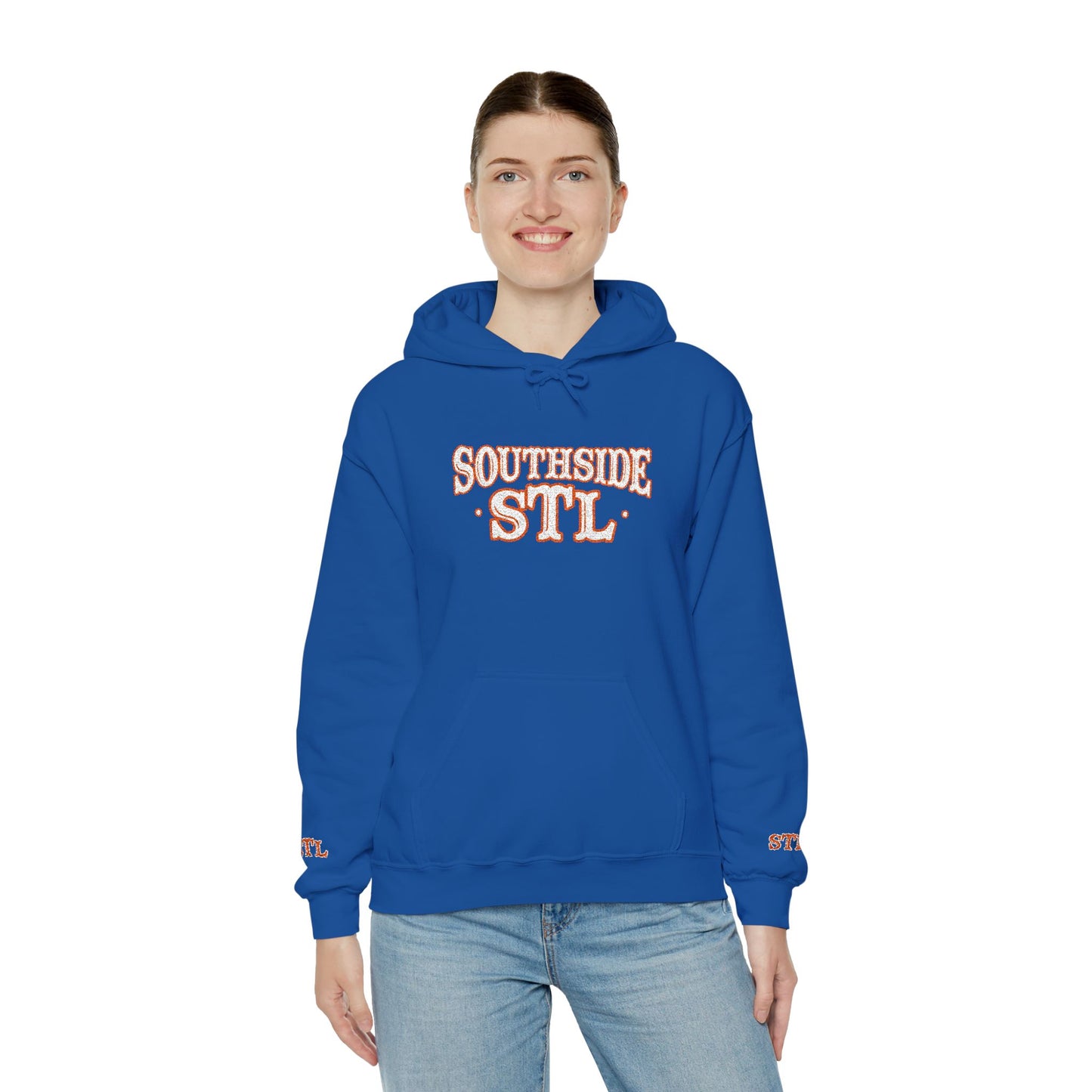 Embroidered Hoodie - Southside STL Design Printify