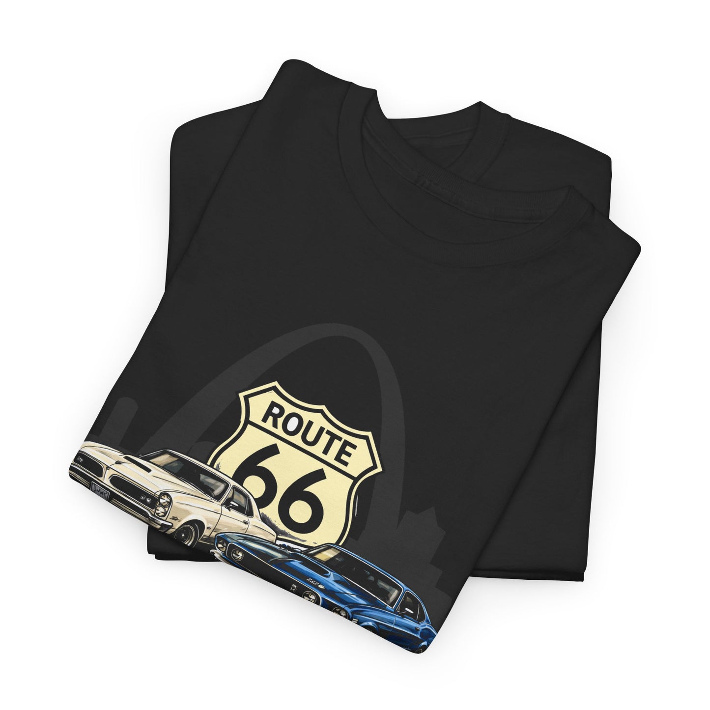 Route 66 Cruisin' Lindbergh Tee - Special Edition Black ⚠️ Contains AI-generated models