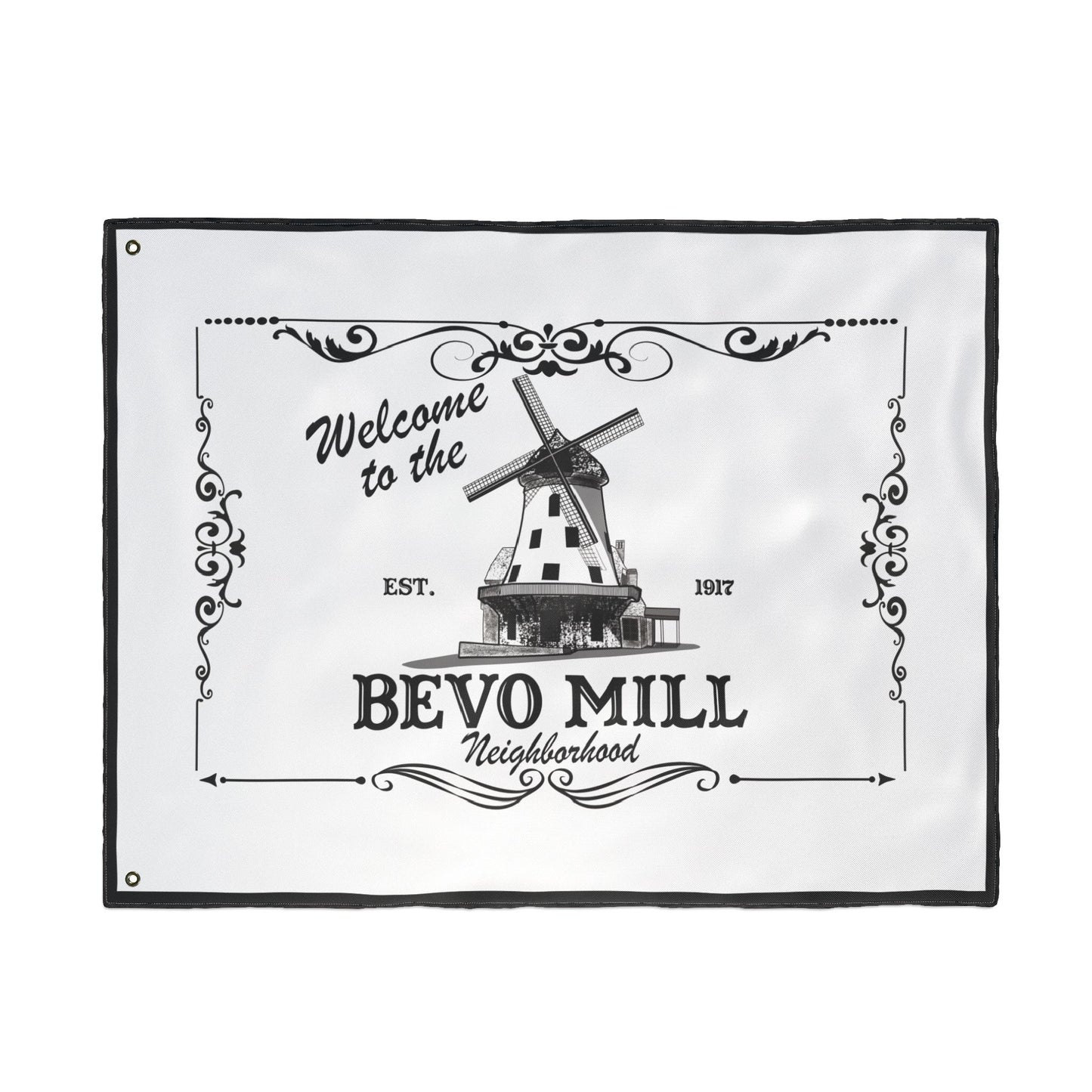Double Sided Flag - Bevo Mill Neighborhood Flag