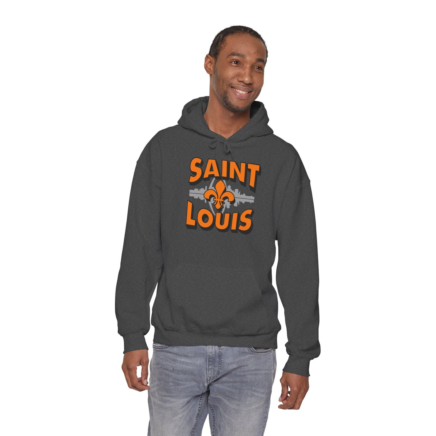 Saint Louis Graphic Hoodie — City Skyline Saint Louis Hoodie