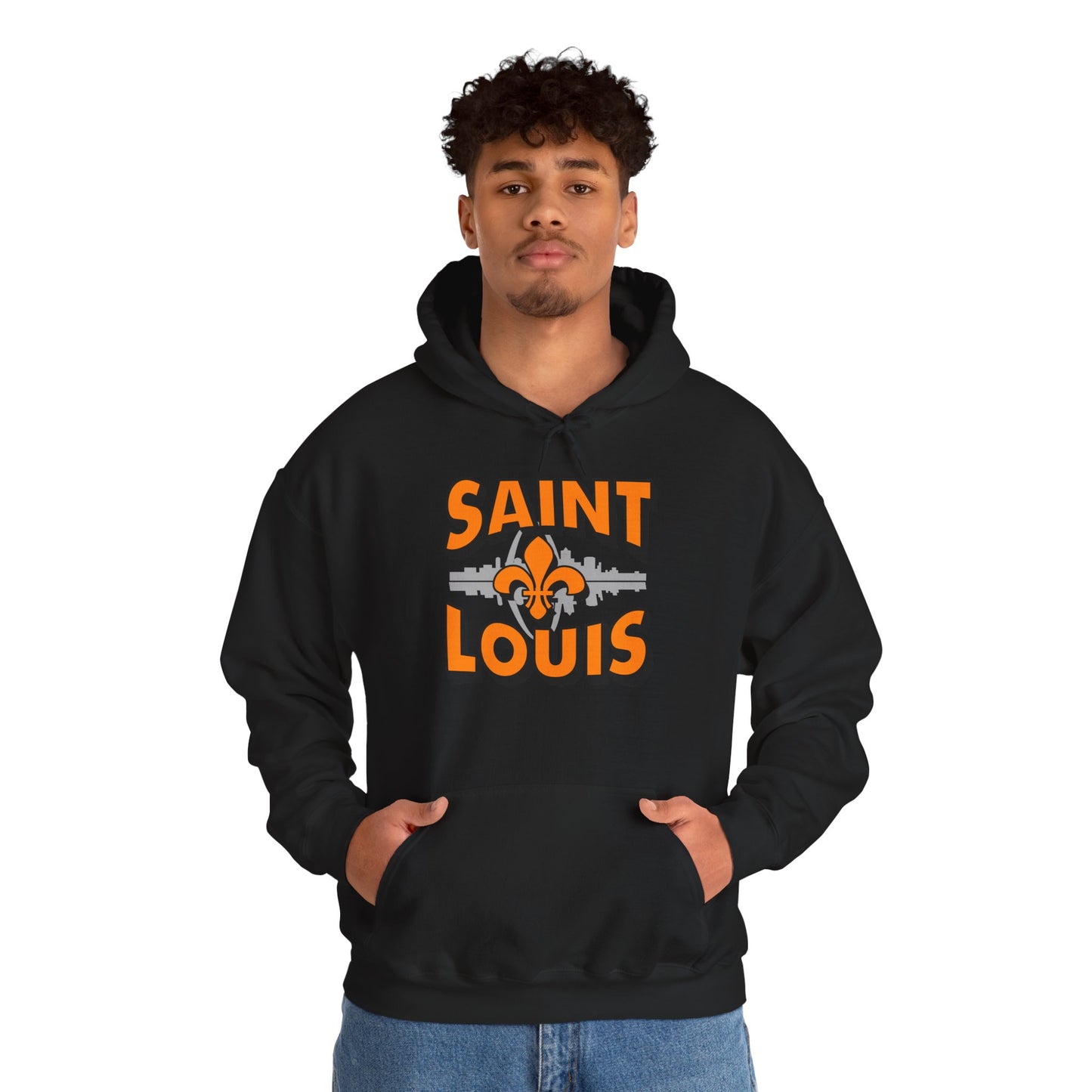 Saint Louis Graphic Hoodie — City Skyline Saint Louis Hoodie