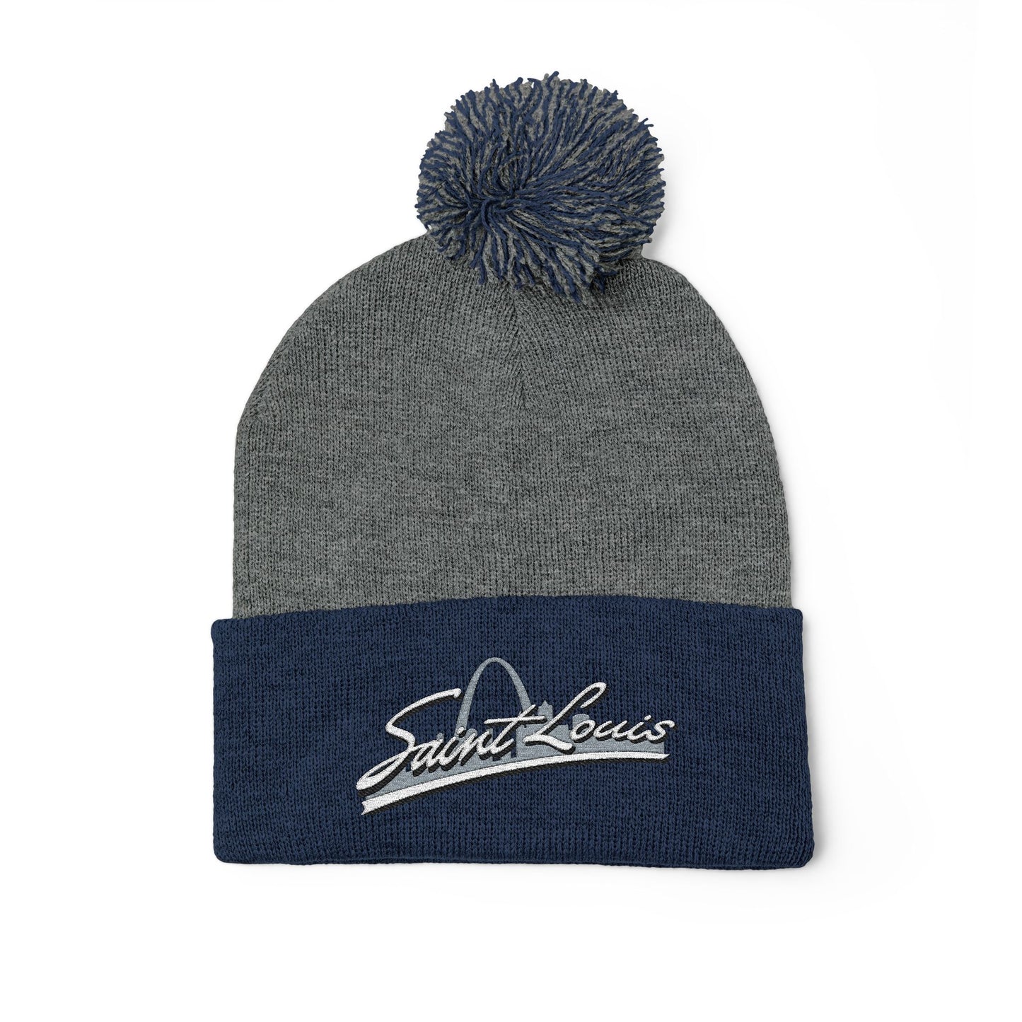 Knit Cap - Saint Louis Embroidered Design