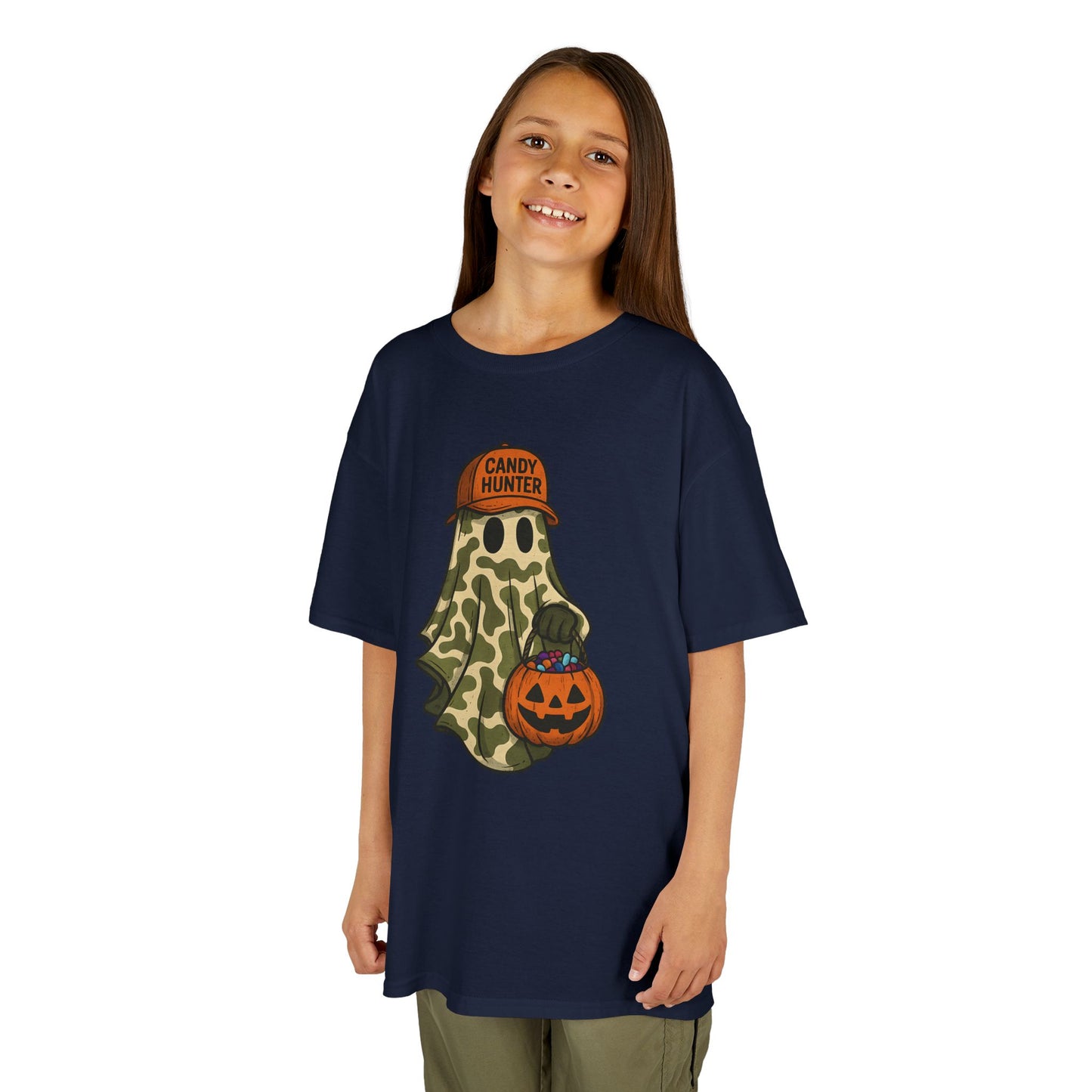 Kids Tee - Camo Ghost Graphic