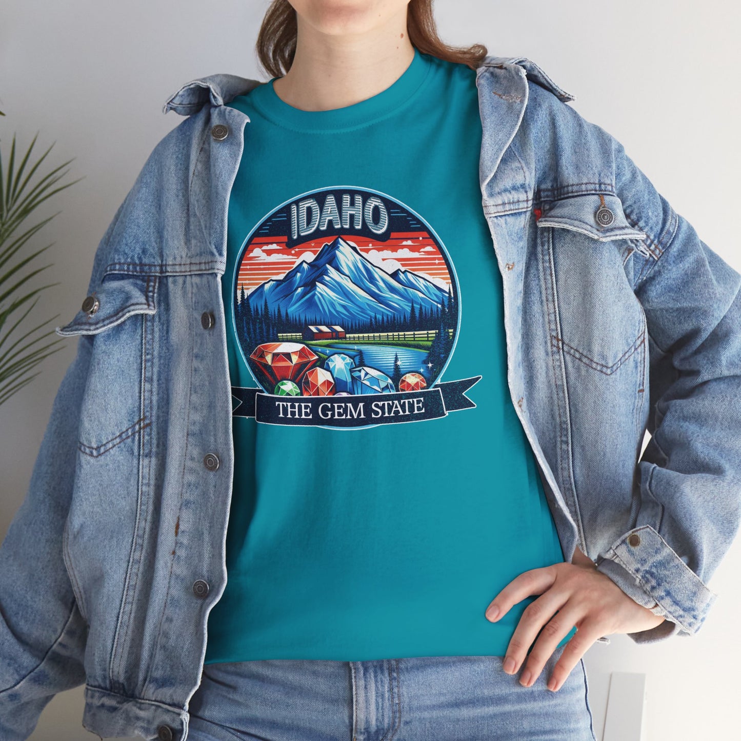 Idaho The Gem State Graphic Tee